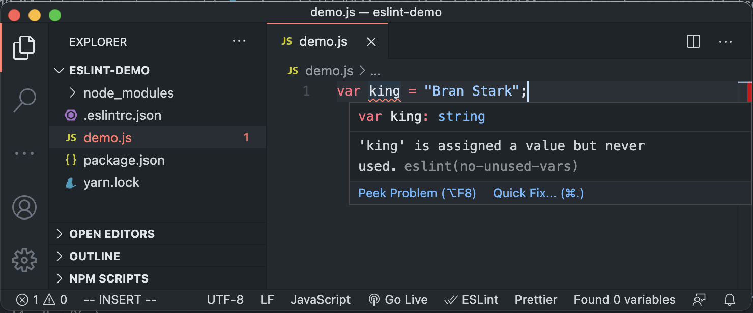 Variabel tidak terpakai