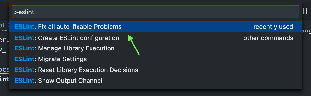 Autofix Eslint di VSCode
